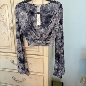 Rolla Coster Tie Dye Crop Top